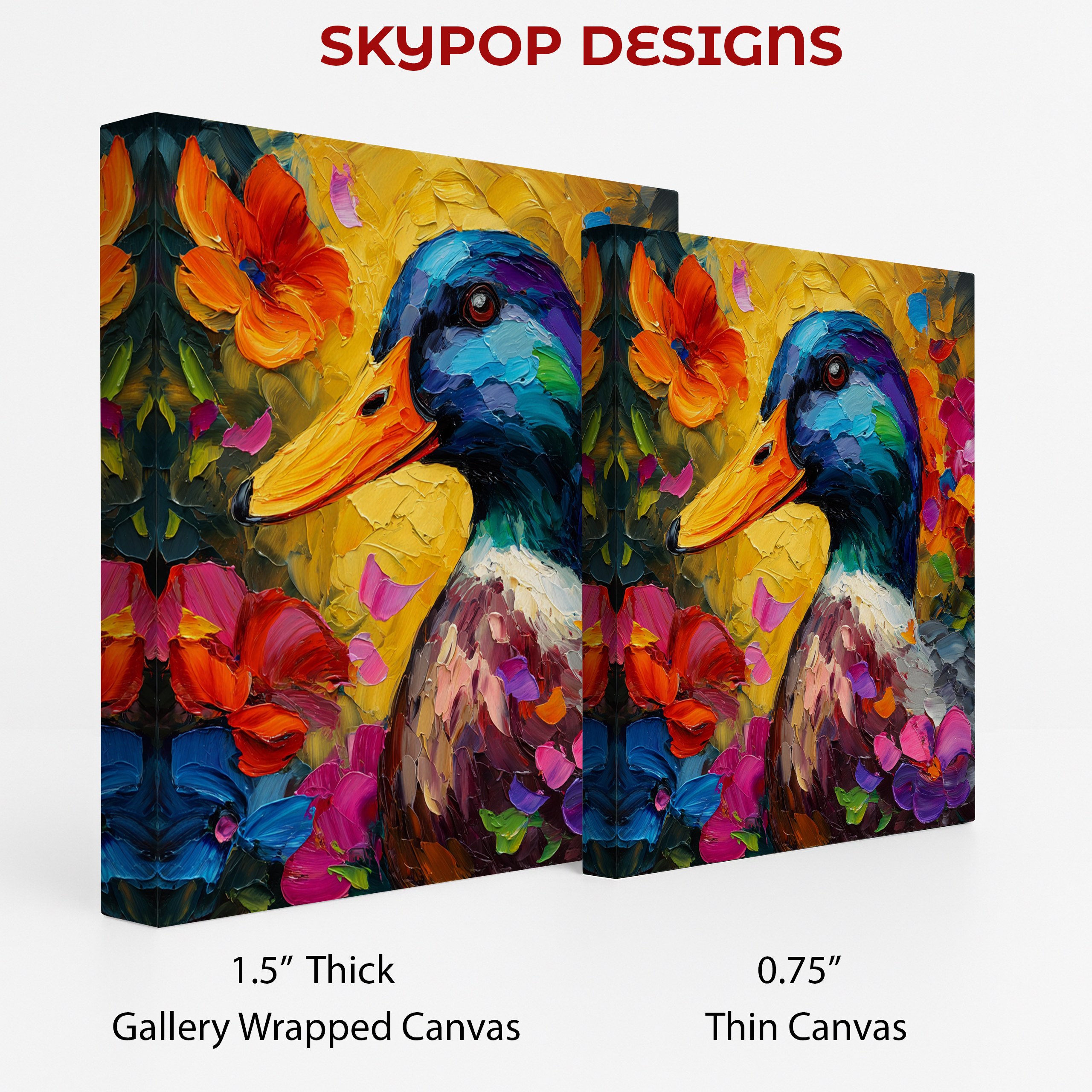 2.jpg Duck Floral Art