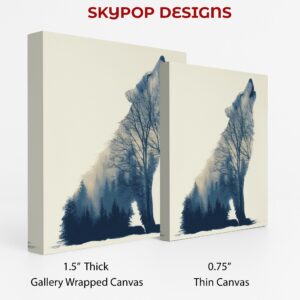 Wolf Forest Art