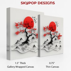 Japanese Cherry Blossom Tree Art