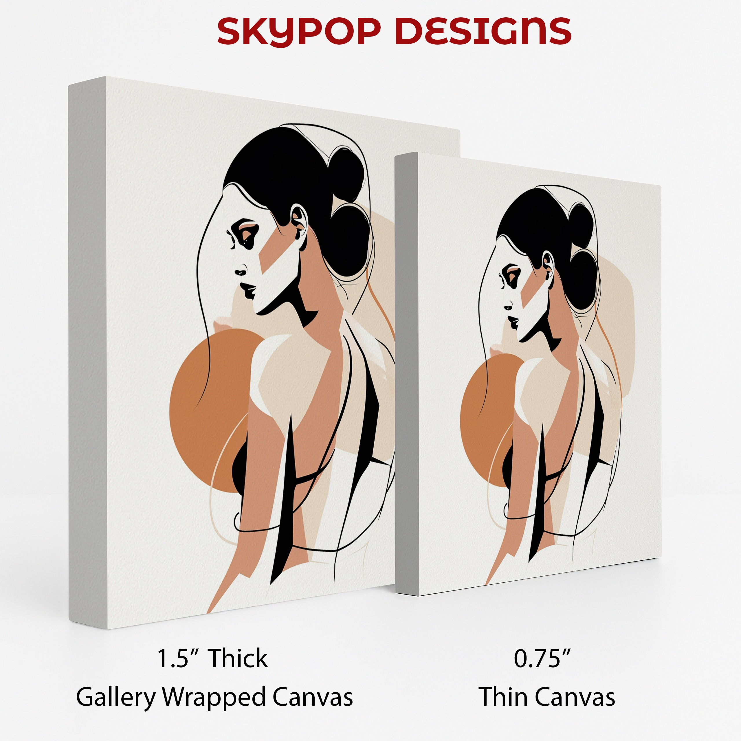 2.jpg Elegant Profile Line Art