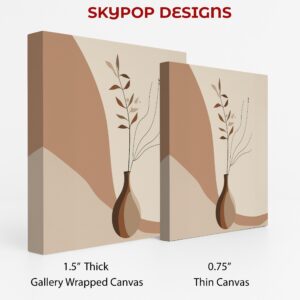 Minimalist Botanical Vase Art