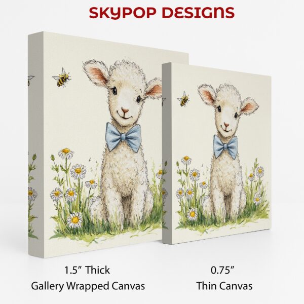 Lamb Bow Tie Art