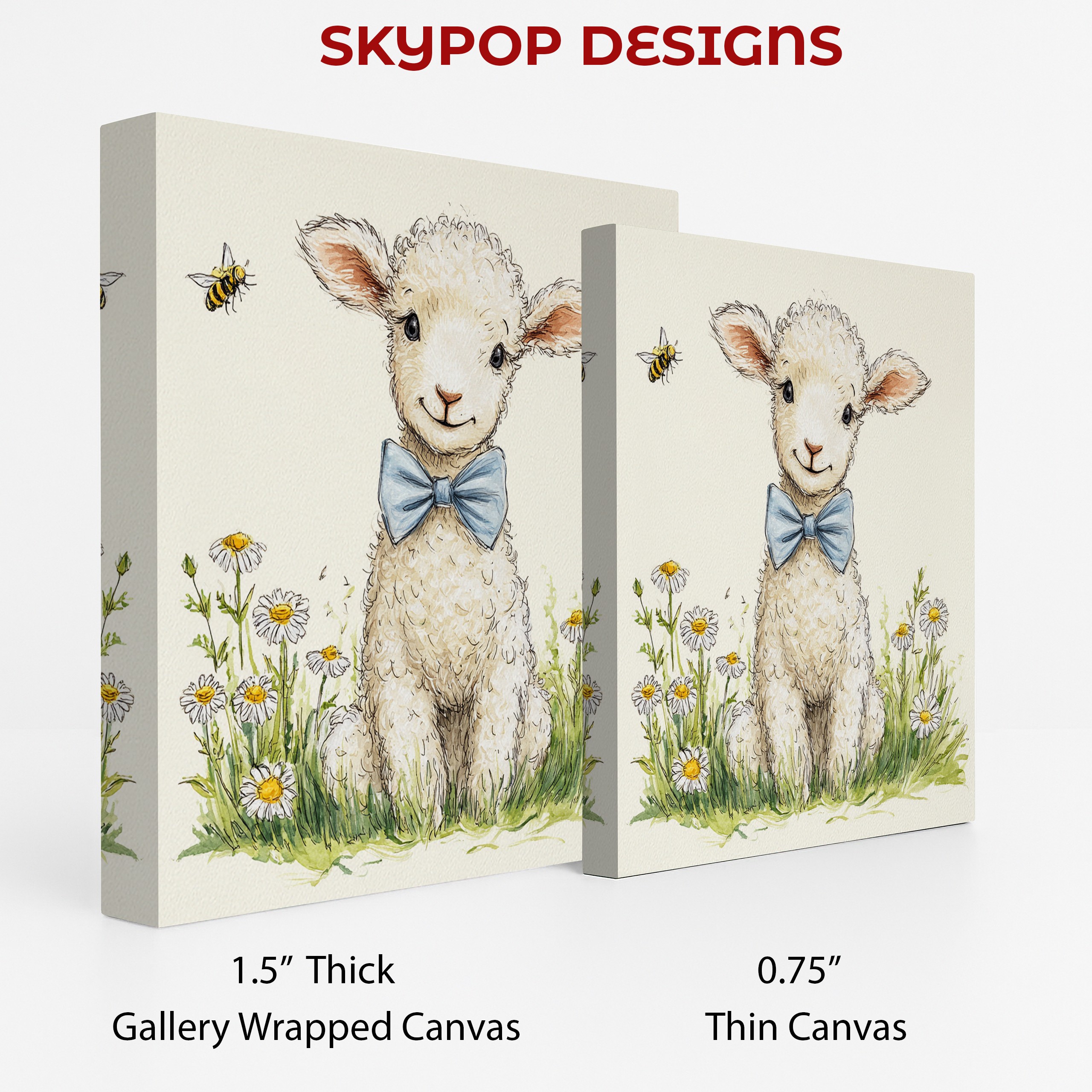 2.jpg Lamb Bow Tie Art