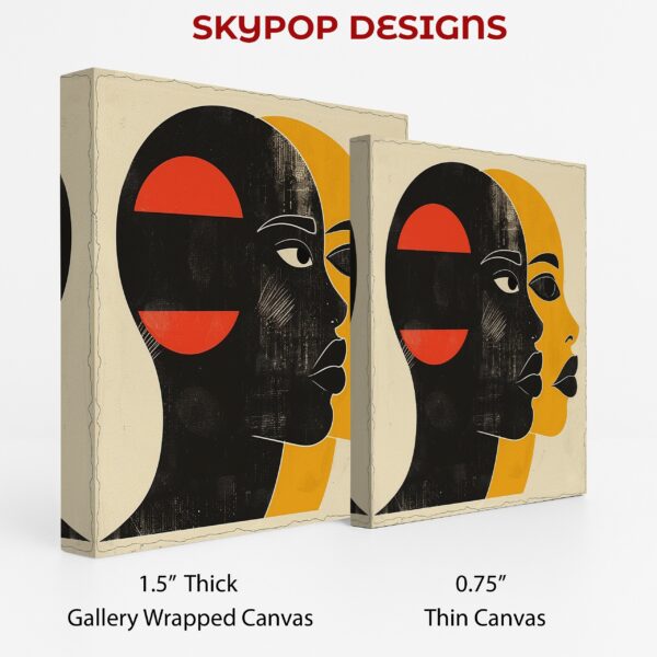 Duality Faces Art