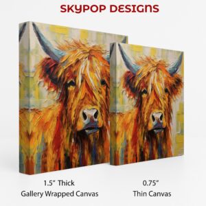 Highland Cow Art
