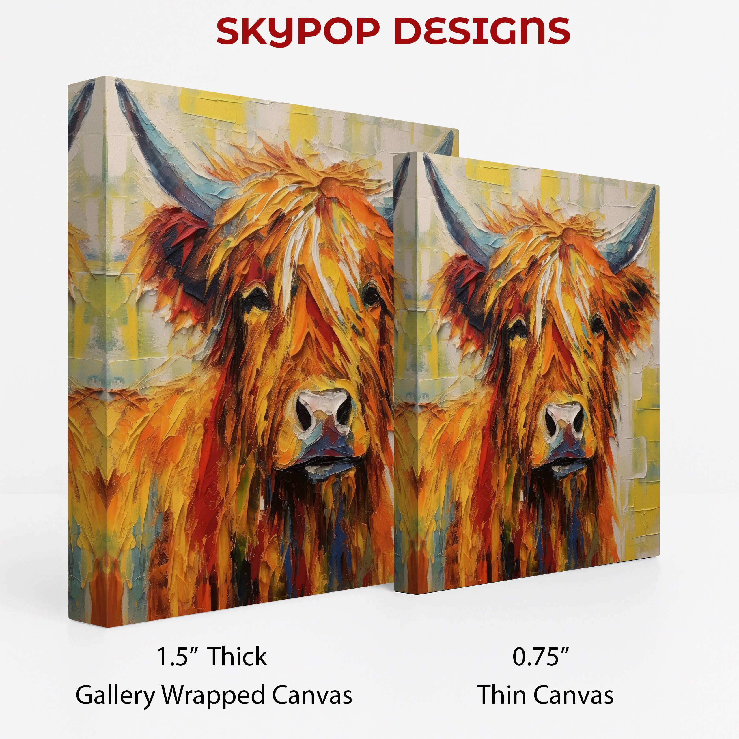 2.jpg Highland Cow Art