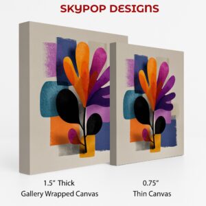Vibrant Bloom Abstract Art