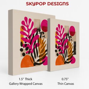 Tropical Abstract Shapes Art
