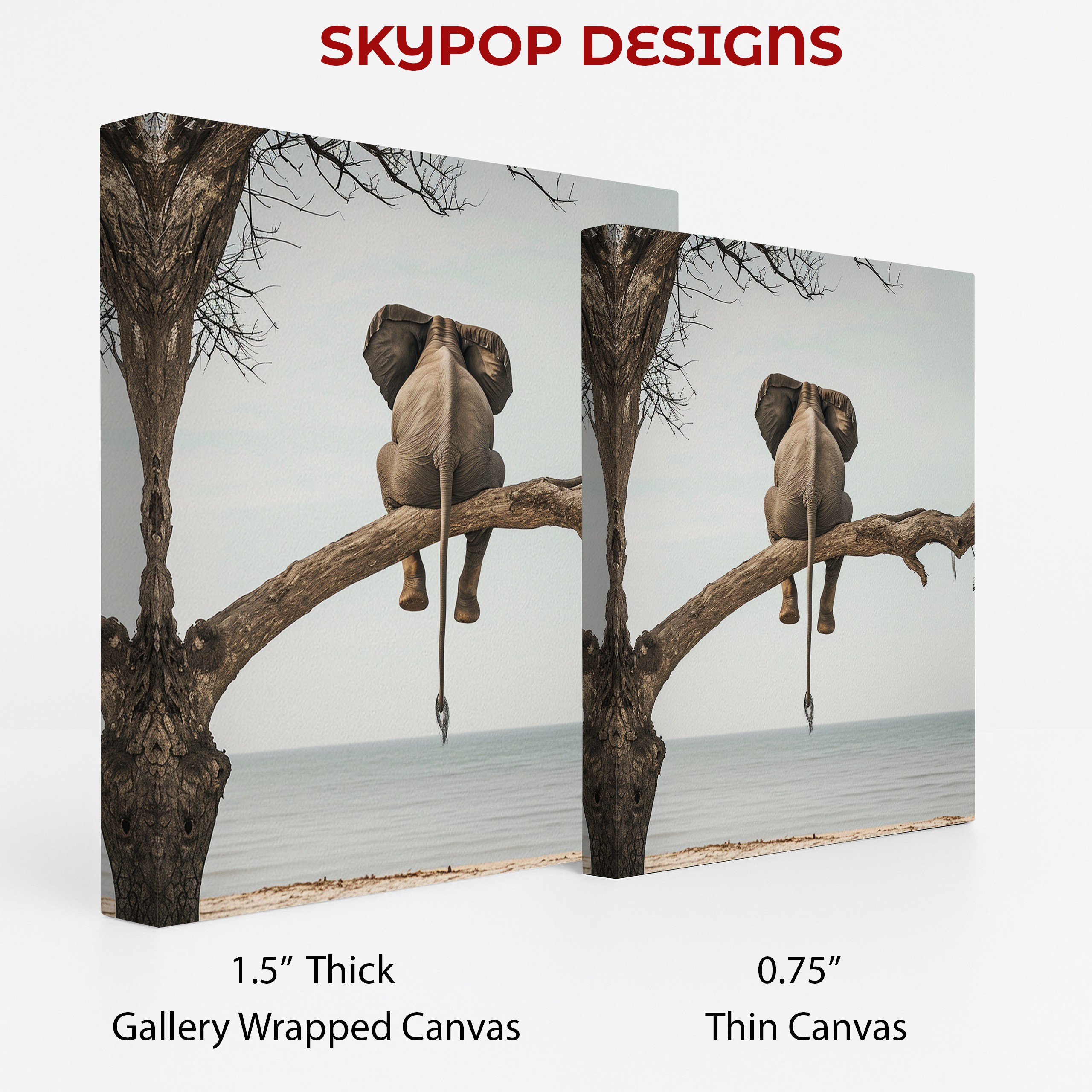 2.jpg Elephant Tree Branch Art