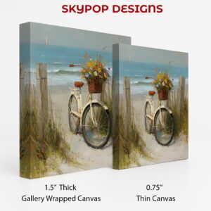 Beach Bicycle Bliss Art