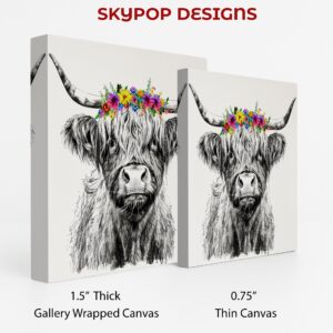 Highland Cow Art