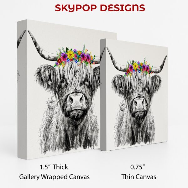 Highland Cow Art