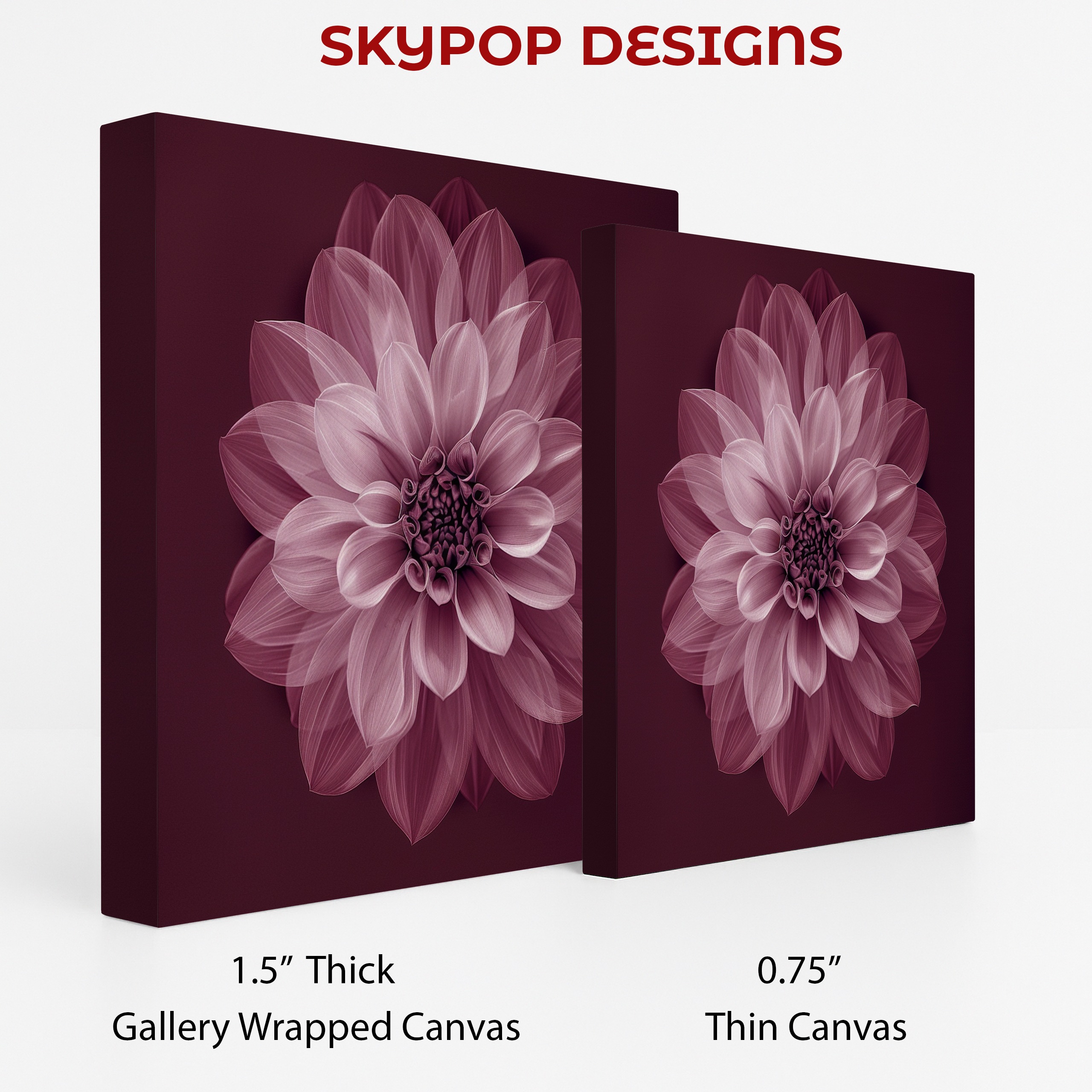2.jpg Pink Dahlia Bloom Art