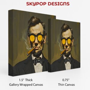 Retro Cigar Smoker Art