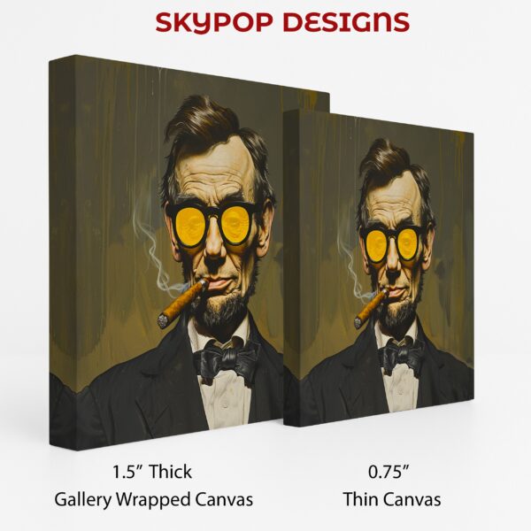 Retro Cigar Smoker Art