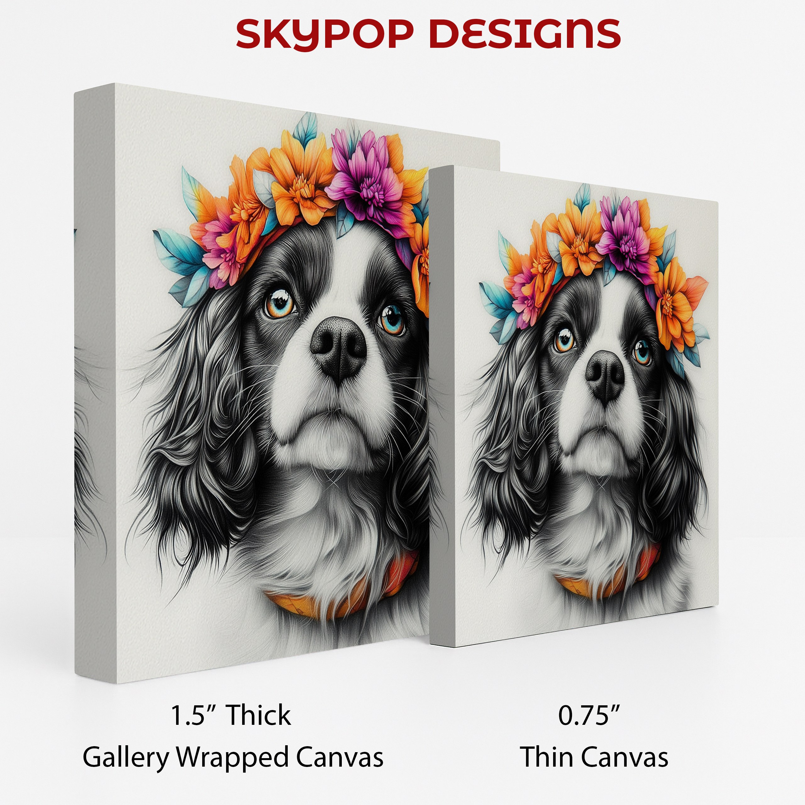 2.jpg Cavalier King Charles Spaniel Art