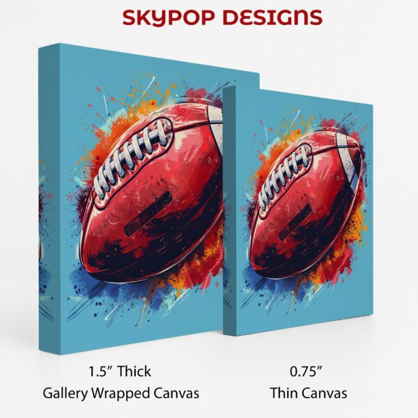 Dynamic Football Art