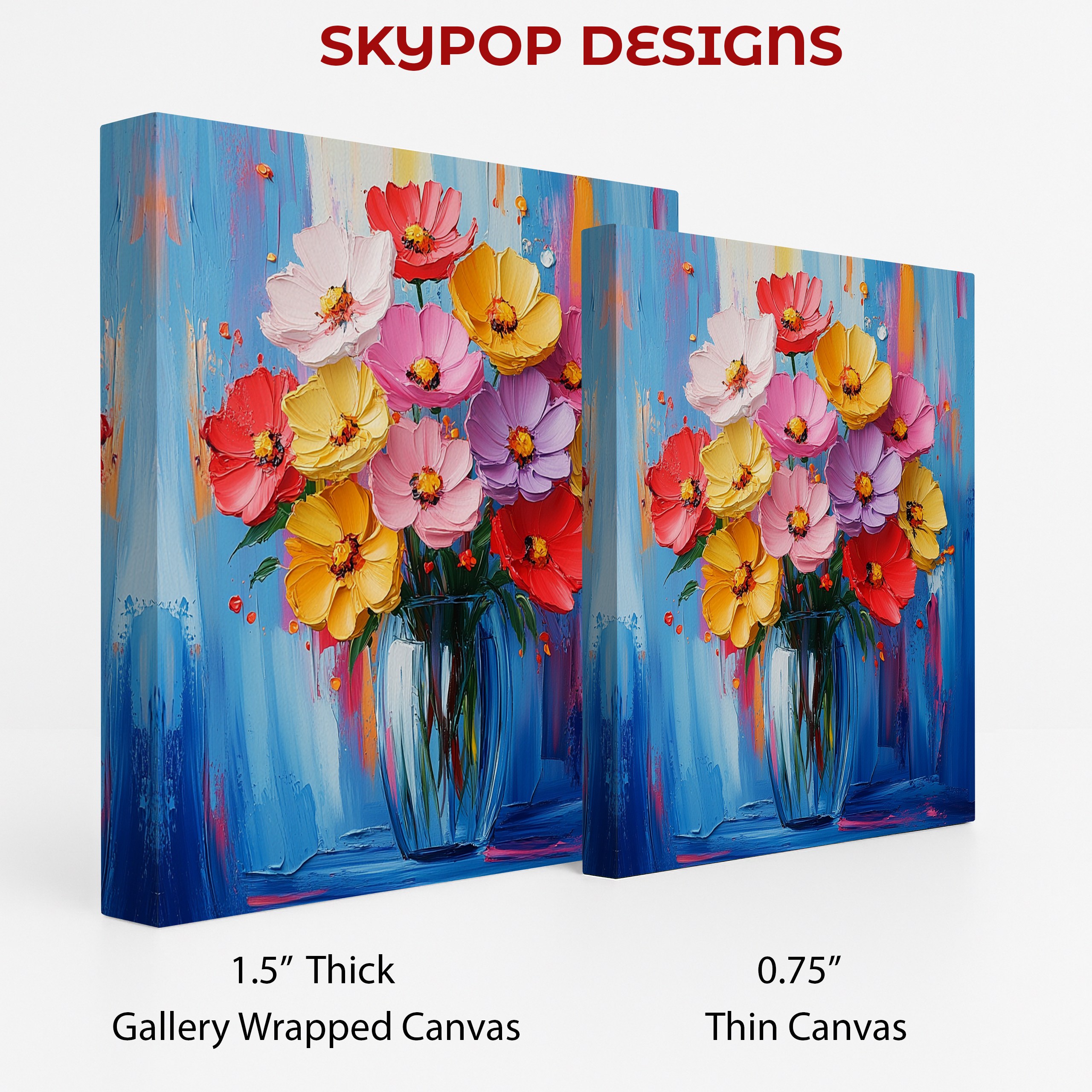 2.jpg Vibrant Flower Bouquet Art