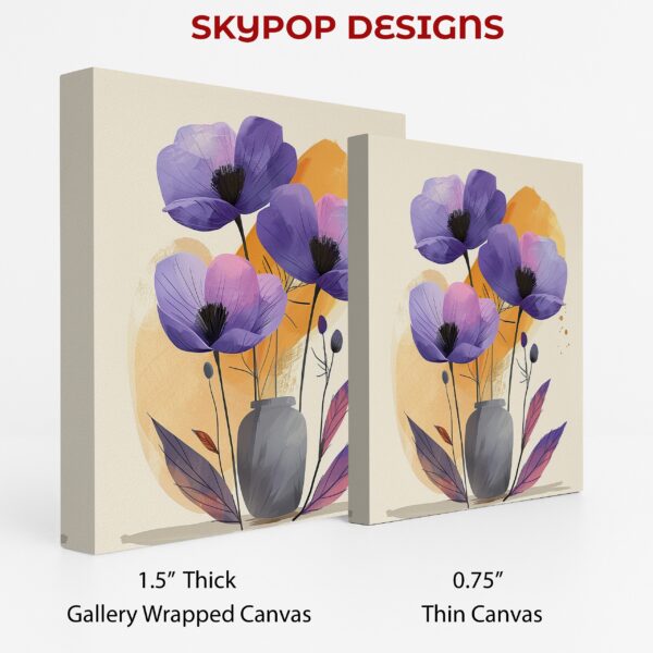Purple Poppy Art