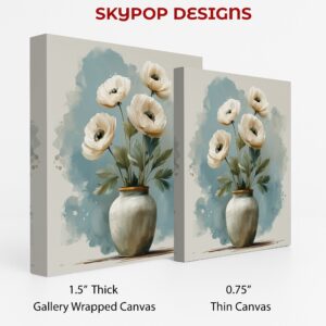 White Poppy Art