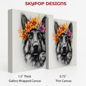 German Shepherd Art