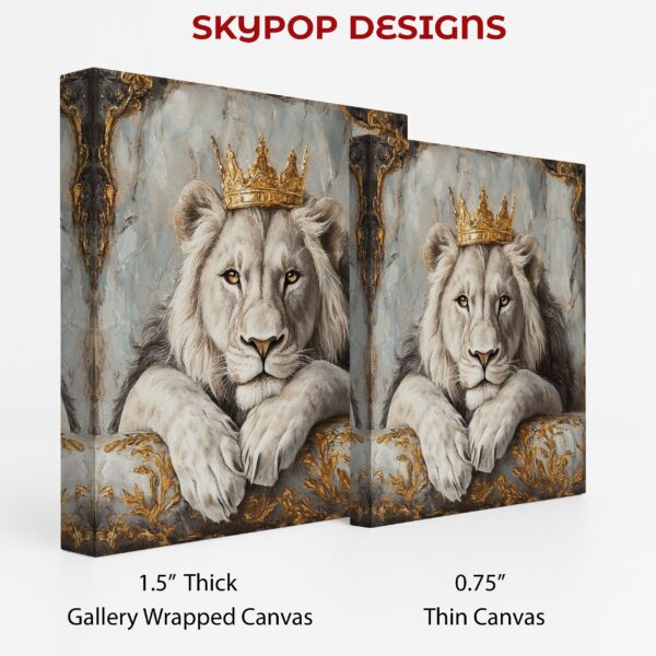 Lion Crown Art