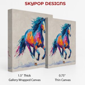 Colorful Horse Art