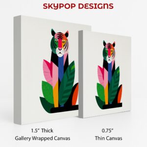 Colorful Tiger Art