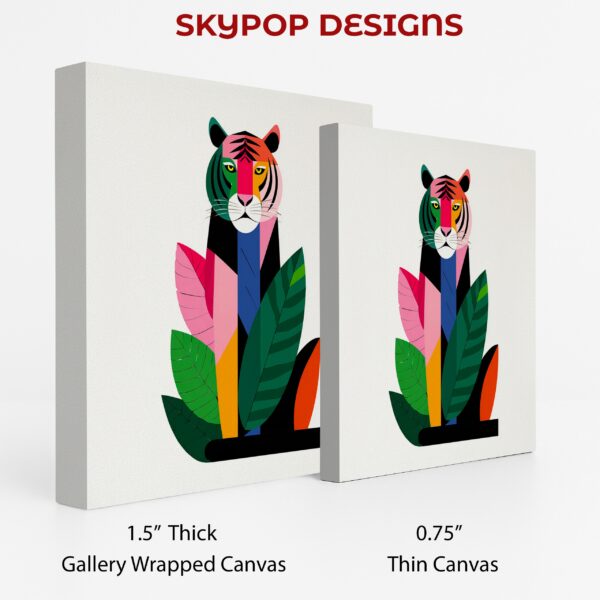 Colorful Tiger Art