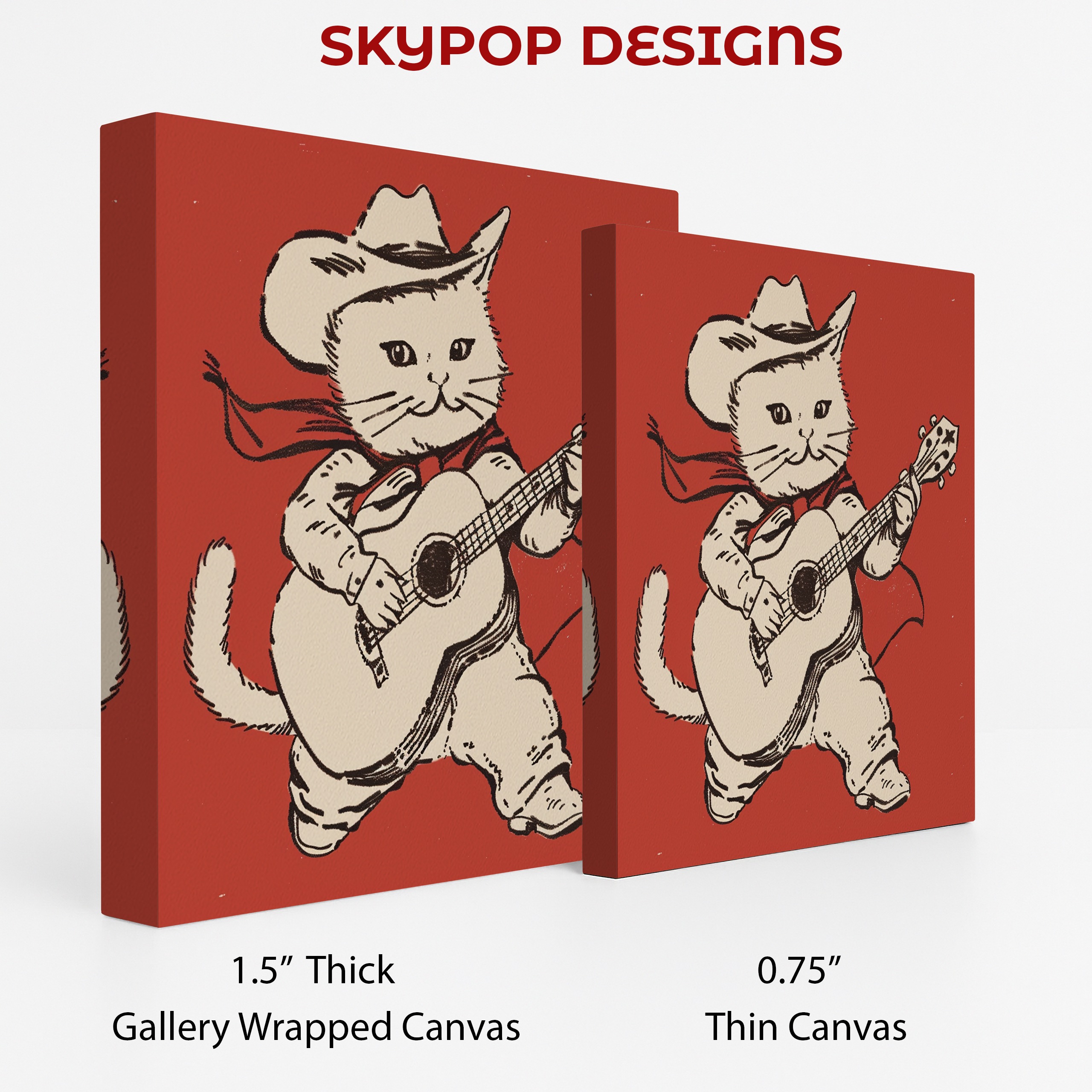 2.jpg Cowboy Cat Art