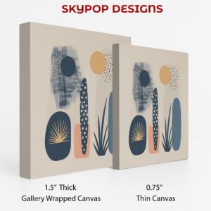 Abstract Desert Oasis Art