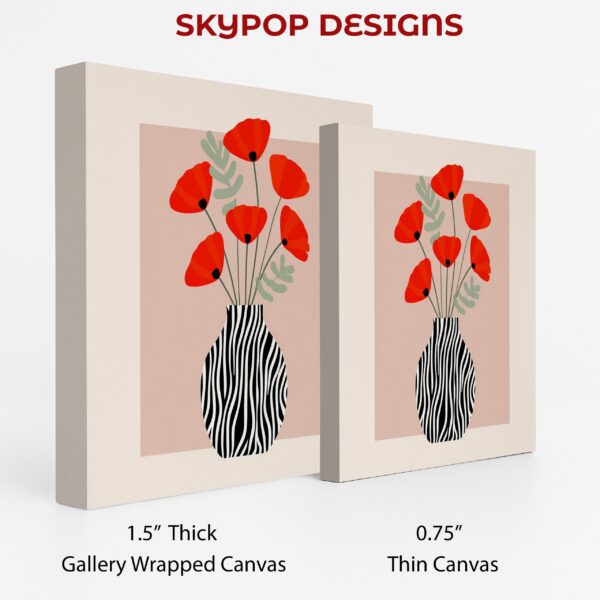 Poppy Vase Art