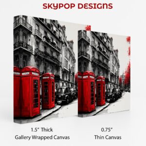 London Telephone Booth Art