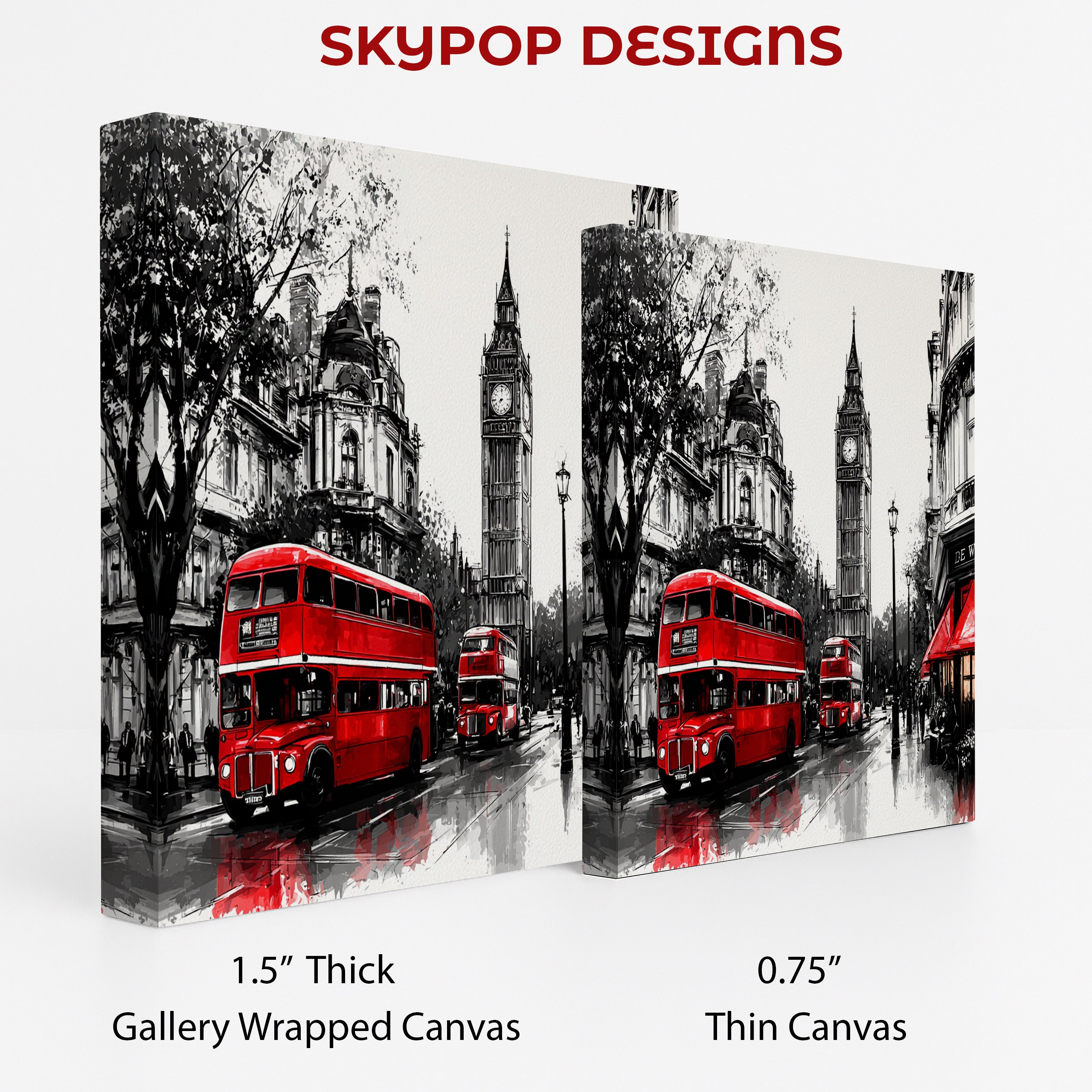 2.jpg London Red Bus Art