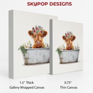 Highland Cow Art