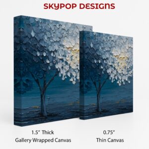 Blue Tree Art