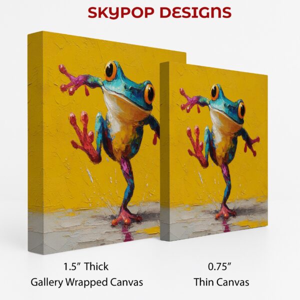 Colorful Frog Art