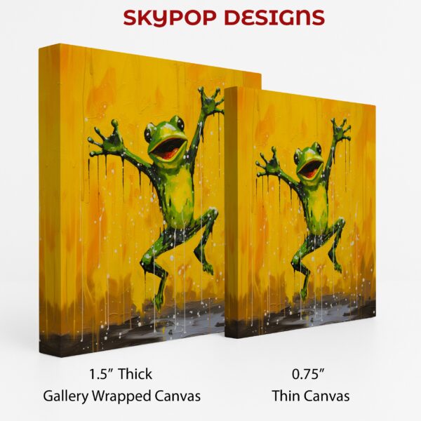 Jumping Frog Art