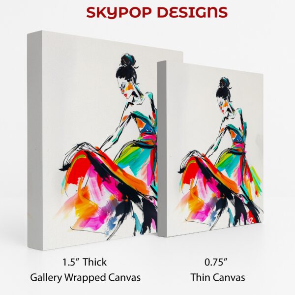 Colorful Dancer Art
