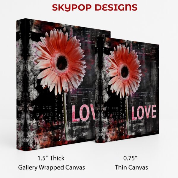 Love Gerbera Daisy Art
