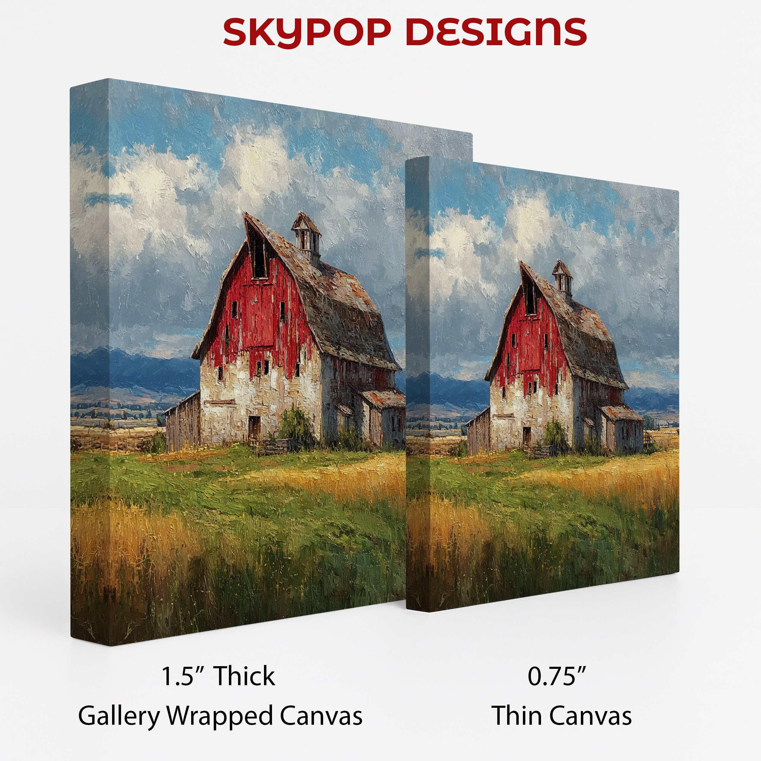 2.jpg Rustic Red Barn Art
