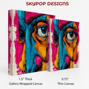 Vibrant Eyes Art