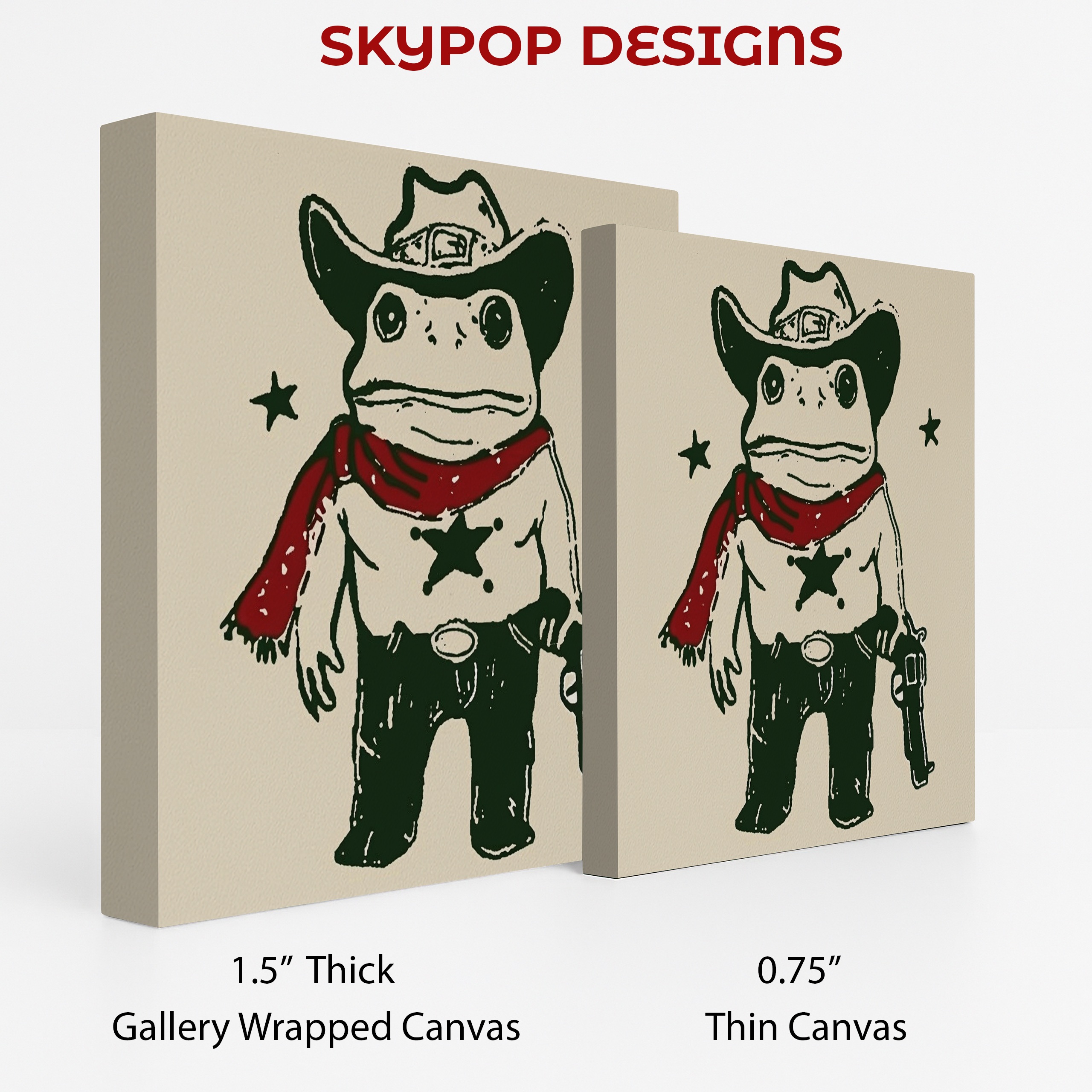 2.jpg Cowboy Frog Art