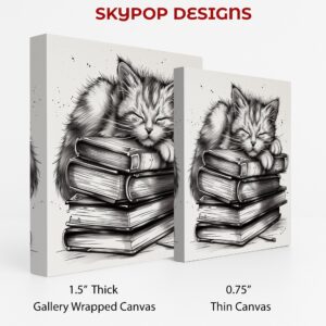Cat Nap Book Art