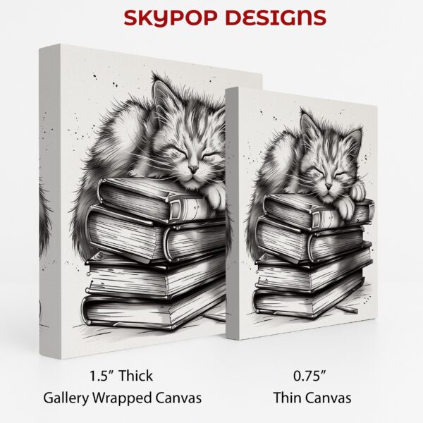 Cat Nap Book Art