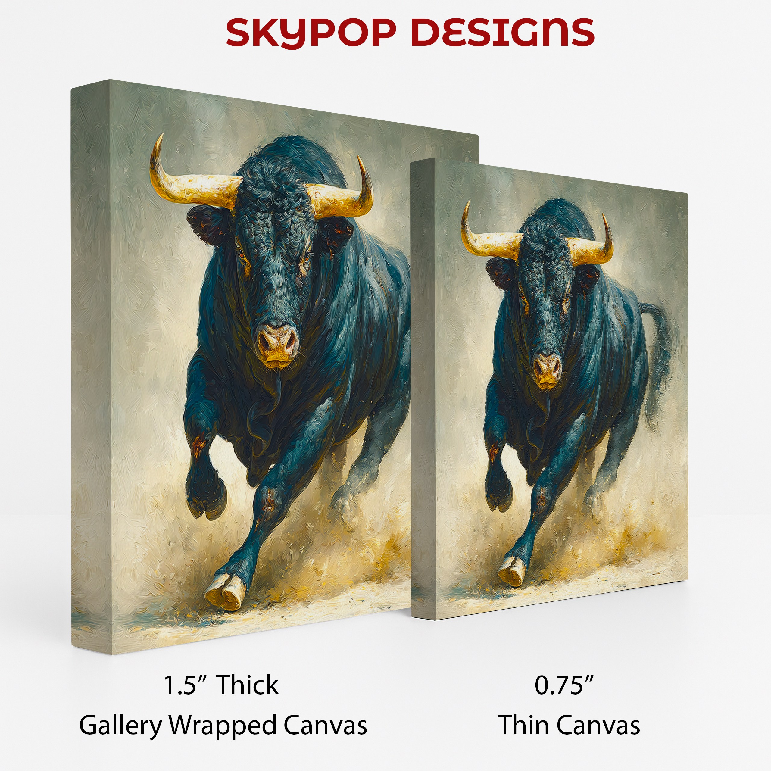 2.jpg Charging Bull Art