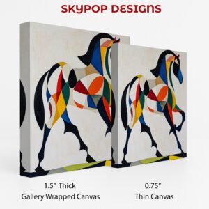 Colorful Horse Art