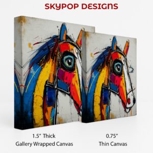 Colorful Horse Art