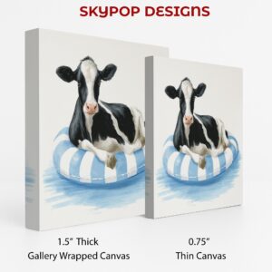 Cow Pool Float Art