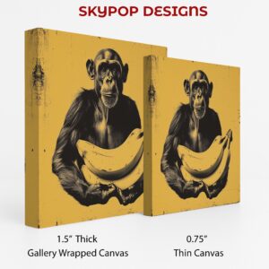 Chimpanzee Banana Art